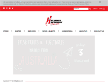 Tablet Screenshot of hubers.com.sg
